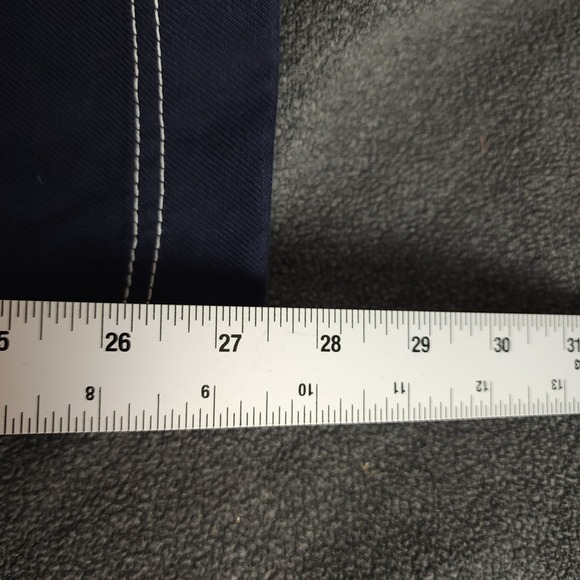 DIESEL Navy Blue Wide Leg Sailor Pants Contrast Stitch Size 26 - Picture 6 of 10